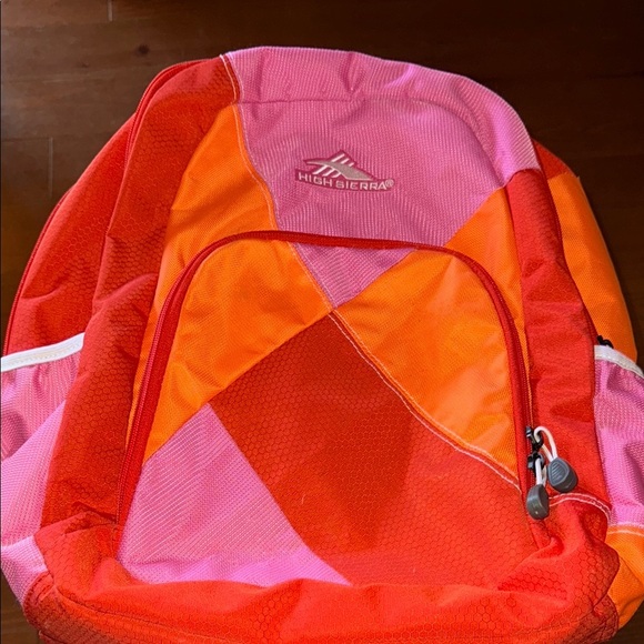 High Sierra Handbags - High Sierra Pink and Orange Backpack